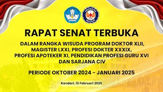 WISUDA PERIODE OKTOBER 2024 - JANUARI 2025