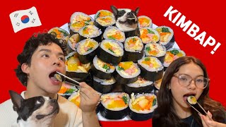 SUSHI COREANO?! 🥢🇰🇷 - Receta Kimbap (김밥)