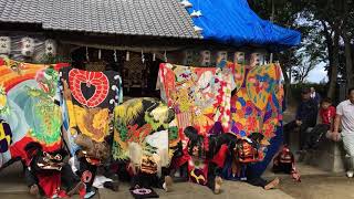 向井獅子組 祭り本番20181007-3