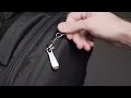 pacsafe【新設計】專利自鎖式拉鏈 使用教學 self locking system