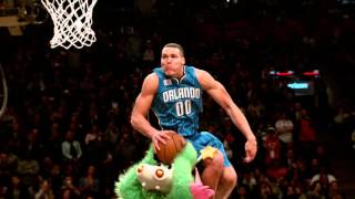Awesome Slow Motion of Aaron Gordon's 2016 Slam Dunk Contest!
