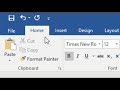 HOW TO DOUBLE SPACE IN WORD 2016