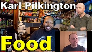Karl Pilkington on Food Reaction
