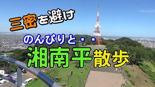 平塚 湘南平 展望台  高麗山公園散歩 恋人達のモニュメント ！