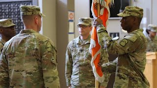 25th Signal Battalion Change Of Command conducted at Al Udeid Air Base, June 8, 2021.