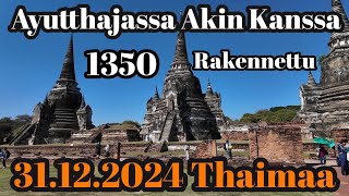 Akin Kanssa Ayutthayassa - 1350 Perustettu Kaupunki 31.12.2024 Thaimaa