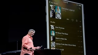 Apple Music Demo with Eddy Cue