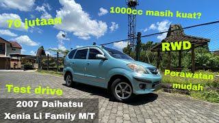 Test Drive Daihatsu Xenia Li Family VVT-i 2007 | MPV 3 Baris Sudah Murah | Review Mobil Bekas Indo