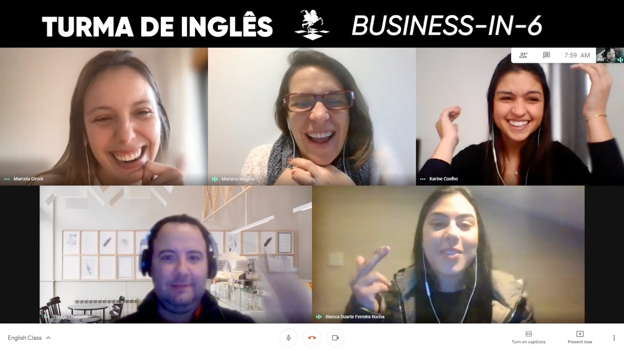 Aula De Business English (em Turma!) - YouTube