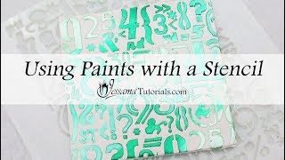 Polymer Clay Tricks: Paints with a Stencil