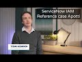 ServiceNow IAM reference case Apotti