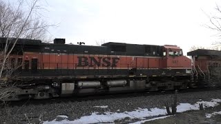 BNSF 5797 East in Wyanet, IL 1/22/22