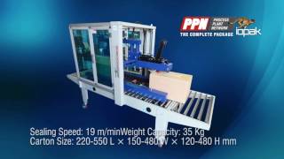 Iopak Auto Carton Folder and Sealer. Web ID: 17300