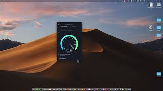 Virgin media Hub 5 in modem mode, speed test 22 3 23