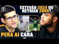 Estevão, o MESSINHO, já SUPEROU O NEYMAR?