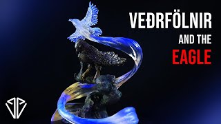 Modeling Vedrfolnir and the Eagle from Norse Mythology Using Shapelab VR! 3D Print \u0026 Paint