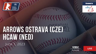 7 Baseball European Champions Cup: HCAW (NED) VS SKSB Arrows Ostrava (CZE)