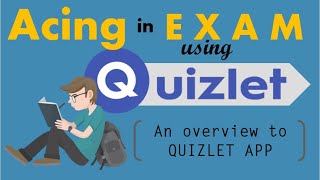 How to ace an exam using QUIZLET? [an overview on Quizlet app]