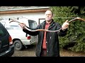 how to brace the traditional recurve horn bow a szaru íj szakszerű felajzása