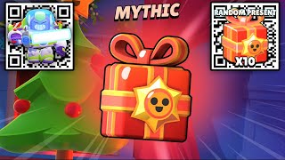 FREE X10 LEGENDARY PRESENT QR CODE AND SURGE SKIN In Brawl Stars