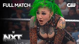 FULL MATCH: Shotzi vs. Stephanie Vaquer | WWE NXT | The CW