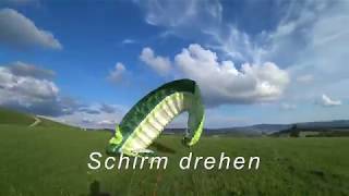 Toplandung \u0026 Schirm drehen