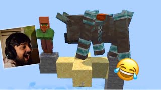 Funny Minecraft Ravager TNT Trap #shorts