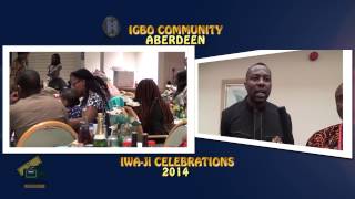 Igbo Iwa-Ji Aberdeen Festival 2014