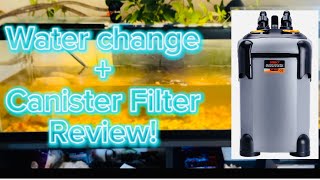 Amazon Canister Filter review! Does it work??? #amazonreview