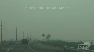 10-03-2023 Titusville, FL - Thick Canadian wildfire smoke, low air quality