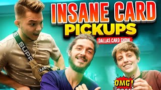 INSANE SPORTS CARD PICKUPS AT THE DALLAS CARD SHOW