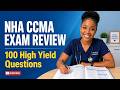 Ultimate NHA CCMA Exam Review: The High-Yield Crash Course #studytips #medicalstudent