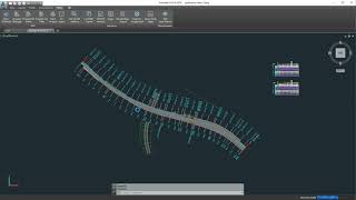 4.1 Ferrovia Railway design - 3D model, Property manager