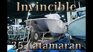 Full In-Depth Walkthrough of the Invincible 35 Catamaran