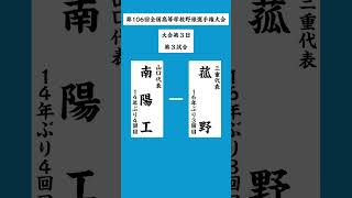 健大高崎は英明と初戦、大阪桐蔭は興南と激突‼️夏の甲子園組み合わせ決定 #甲子園 #高校野球 #野球 #夏の高校野球 #選手権