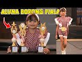 WOW ALUNA BORONG PIALA JUARA LOMBA!! SELAMAT YA!!