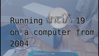 antiX Linux running on an old (15+ years) desktop PC in 2021