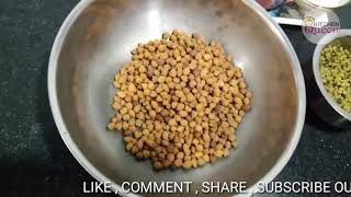 મસાલેદાર ચણા-મઠ બનાવાની રીત made by Kitchen Queen chana math banavani recipe