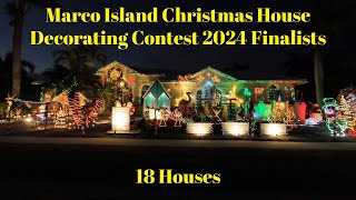 Marco Island Christmas House Decorating Contest 2024 Finalists - Marco Island News