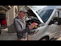 jump starting your mercedes sprinter van u0026 tech review