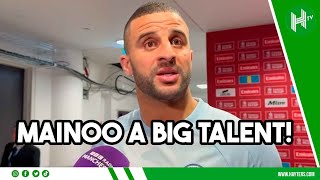 Kobbie Mainoo... WHAT A TALENT! | Kyle Walker after FA Cup final defeat
