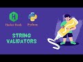 String Validators in Python - Hacker Rank Solution | Apna Hindi Tech
