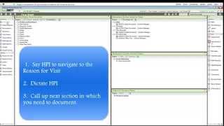 Using NoteSwift in Allscripts Pro - History of Present Illness