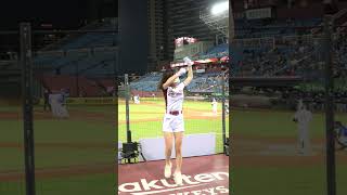 20220520 桃園球場 詩媛 十元 樂天女孩 馮健庭 球員應援 Rakuten Girls 直幅