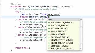 Android Application Development Tutorial 153 Reading JSON information YouTube