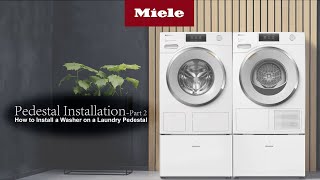 Miele WTS 510 Washer Pedestal Installation Video - Part  2