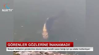 GÖRENLER GÖZLERİNE İNANAMADI!