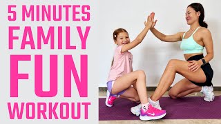 HAVE AN AMAZING MORNING START WITH THIS FAMILY FUN WORKOUT! | BEST ROUTINE WITH YOUR KID!!