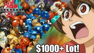 Unboxing an INSANE Vintage Bakugan Collection!