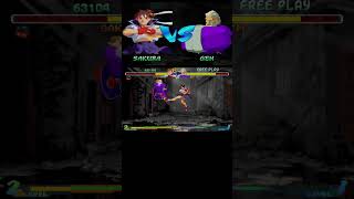 オーバーキルされる【Ryona】さくら　リョナ対戦　ストリートファイターZERO2　Street Fighter 2